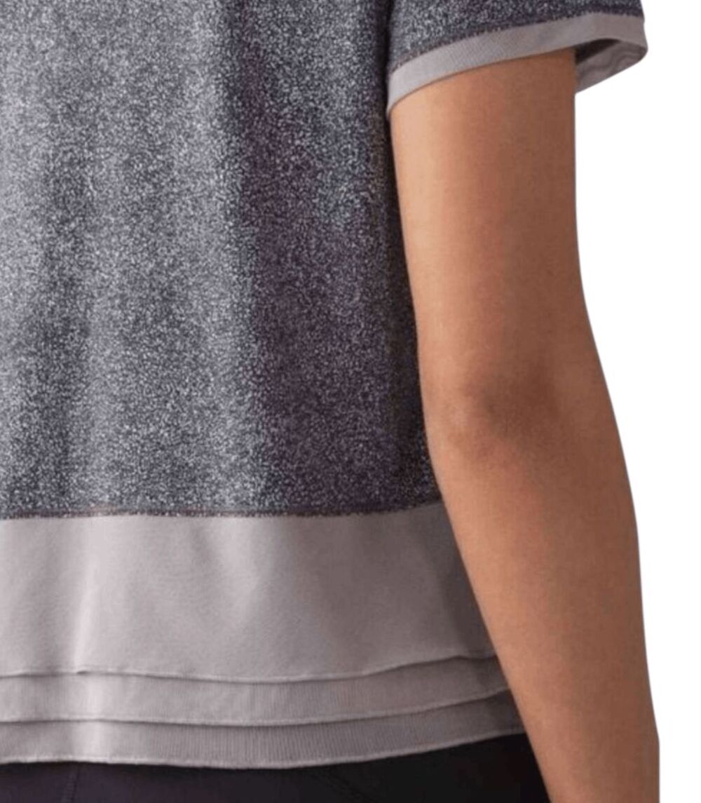 LULULEMON ATHLETICA Sole Training Short Sleeve (UV Protection) Size 8 - Picture 4 of 6